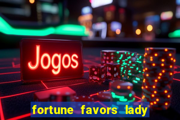 fortune favors lady nikuko legendado pt br