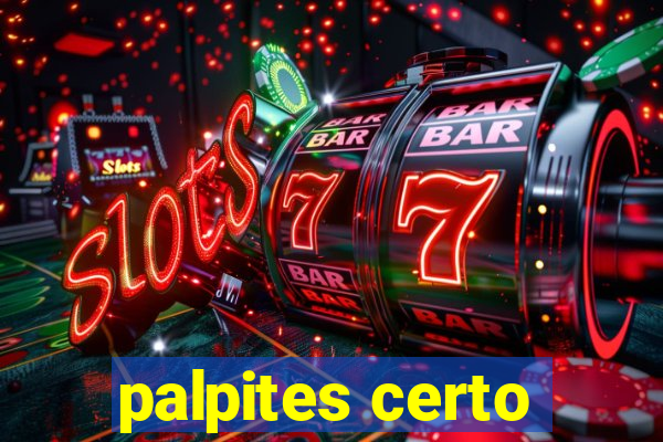 palpites certo