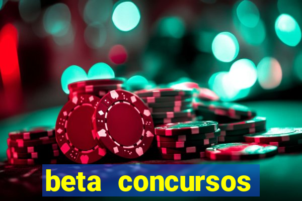 beta concursos senha apostila