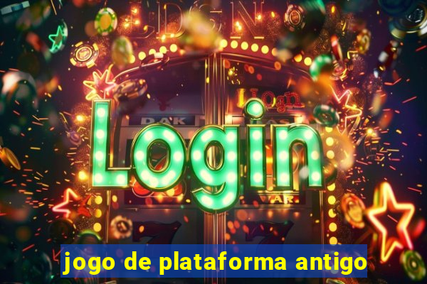 jogo de plataforma antigo