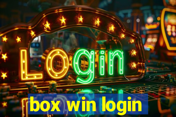 box win login