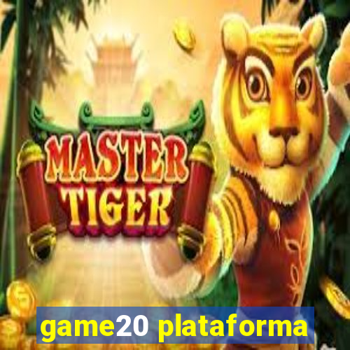 game20 plataforma