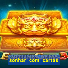 sonhar com cartas de baralho no chao