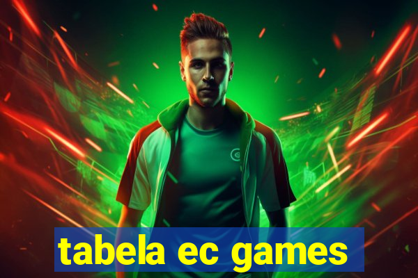 tabela ec games