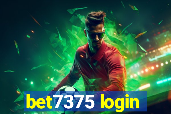 bet7375 login