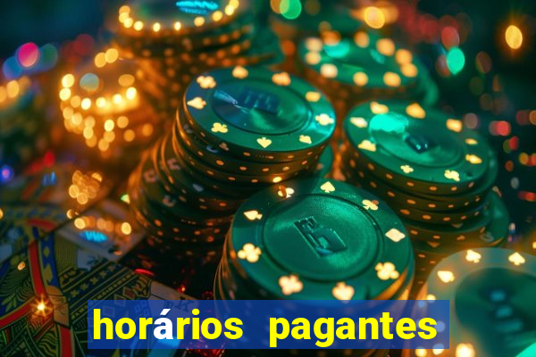 horários pagantes fortune tiger madrugada