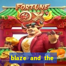 blaze and the monster machines logo font